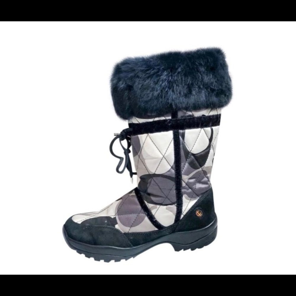 Coach Sasha Winter Boots 10 GUC